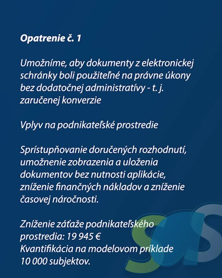 💪🏼 📑 ✅ REFORMUJEME ĎALEJ

SaS je najreformnejšou stranou. Máme chuť zlepšovať životné podmienky na Slovensku a máme expertov, kt…