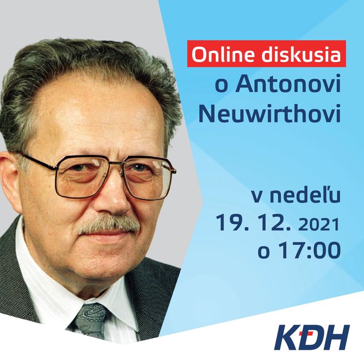 100 ROKOV OD NARODENIA ANTONA NEUWIRTHA 👉 POZÝVAME NA DISKUSIU A ORGANOVÝ KONCERT

Anton Neuwirth bol osobnosť obrovského formát…