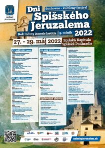 DNI SPIŠSKÉHO JERUZALEMA 2022✝️
Pozývame vás na duchovno-kultúrny festival na Spišskej Kapitule a v Spišskom Podhradí, na ktorom…