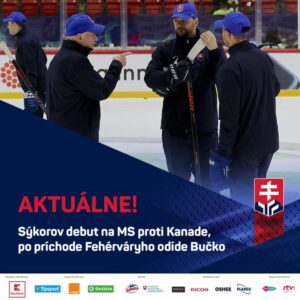 Vedenie slovenskej hokejovej reprezentácie dopísalo na súpisku pre majstrovstvá sveta vo Fínska Adama Sýkoru. Sedemnásťročný úto…