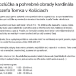 Rozlúčka a pohrebné obrady kardinála Jozefa Tomka v Košiciach