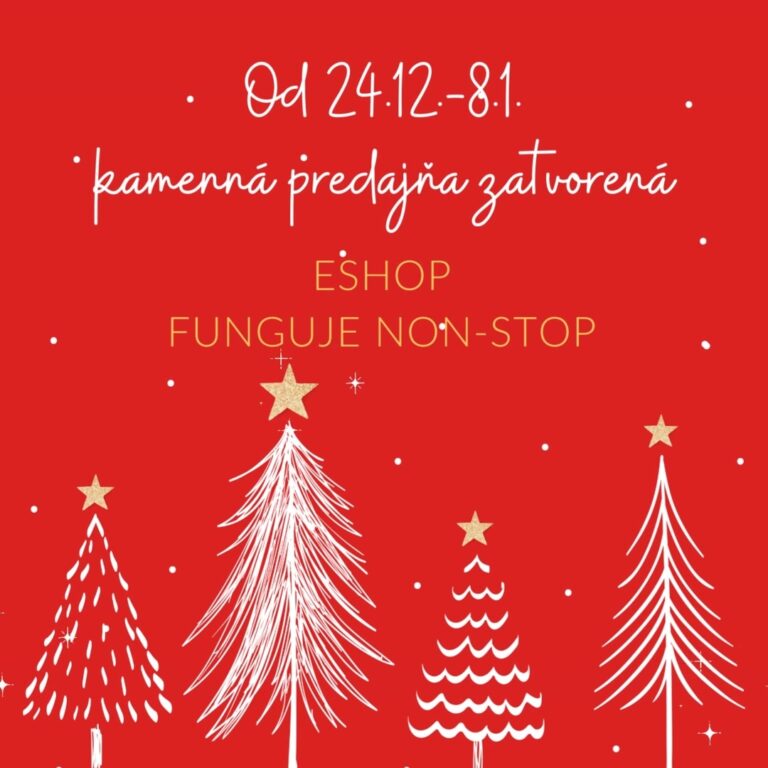 Kamenná predajňa Fanshopu bude zatvorená do 8.1. 2023 🗓