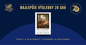 🧑🏻🏫👩🏻🏫Pri príležitosti dňa učiteľov vyberáme z najlepších výsledkov SAV publikáciu „Český a slovenský literárny klasicizmus“ 📖 z…