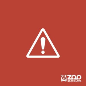 ⚠️⛈️Z dôvodu nepriaznivých poveternostných podmienok ostáva dnes a zajtra ZOO Bratislava zatvorená